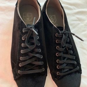 Cole Haan Velvet Sneakers